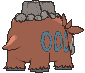 Camerupt back animated