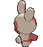 Spinda back animated