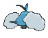 Swablu back animated