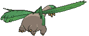 Tropius back animated