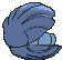 Clamperl back animated