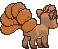 Vulpix back animated