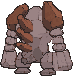 Regirock back animated