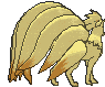Ninetales back animated