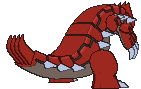 Groudon back animated
