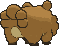 Bidoof back animated