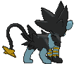 Luxray back animated