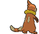 Buizel back animated
