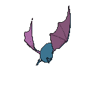 Golbat back animated