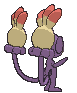 Ambipom back animated