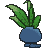 Oddish back animated