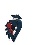 Honchkrow back animated