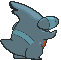 Gible back animated