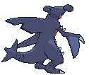 Garchomp back animated