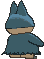 Munchlax back animated