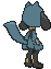 Riolu back animated