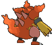 Magmortar back animated