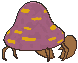 Parasect back animated