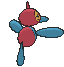 Porygon-Z back animated