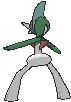 Gallade back animated