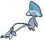 Azelf back animated