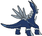 Dialga back animated