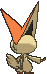 Victini back animated