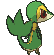 Snivy back animated