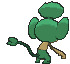 Pansage back animated