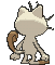 Meowth back animated
