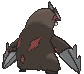 Excadrill back animated