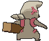 Timburr back animated