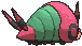 Venipede back animated
