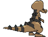 Krokorok back animated