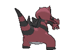 Krookodile back animated