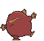 Darumaka back animated