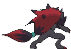 Zoroark back animated