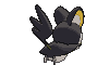 Emolga back animated