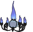 Chandelure back animated
