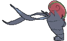 Accelgor back animated