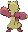 Mienfoo back animated