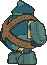 Golett back animated