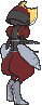 Bisharp back animated