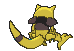 Abra back animated