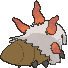 Larvesta back animated