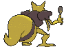 Kadabra back animated