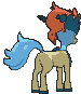 Ordinary Keldeo back animated