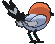 Fletchling back animated