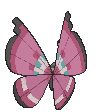 Meadow Vivillon back animated
