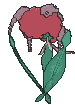 Red Florges back animated